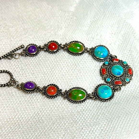 Sterling Silver bracelet 925 NK Thailand - Picture 7 of 8